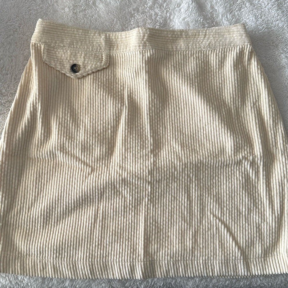 Urban Outfitters Cream Skirt